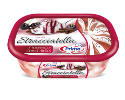 523209 Stracciatella zmrzlina s toppingem černá třešeň
