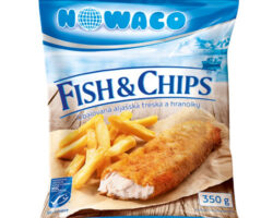 Fish & Chips MSC – obalovaná aljašská treska a hranolky 12 x 350 g