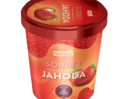 Mrož sorbet jahoda 460ml