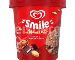 Algida Smile Cocoa&Crunchy Peanuts 8x450ml cacao.arašídy